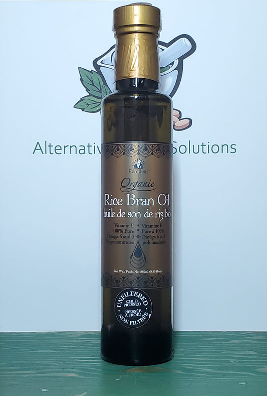 Ecoideas Organic Rice Bran Oil 250ml