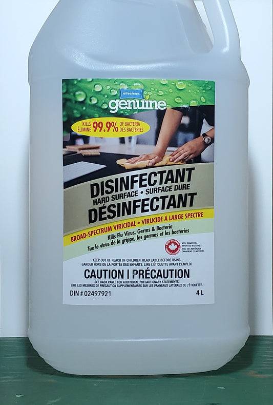 Effeclean Genuine Hard Surface Disinfectant 4L