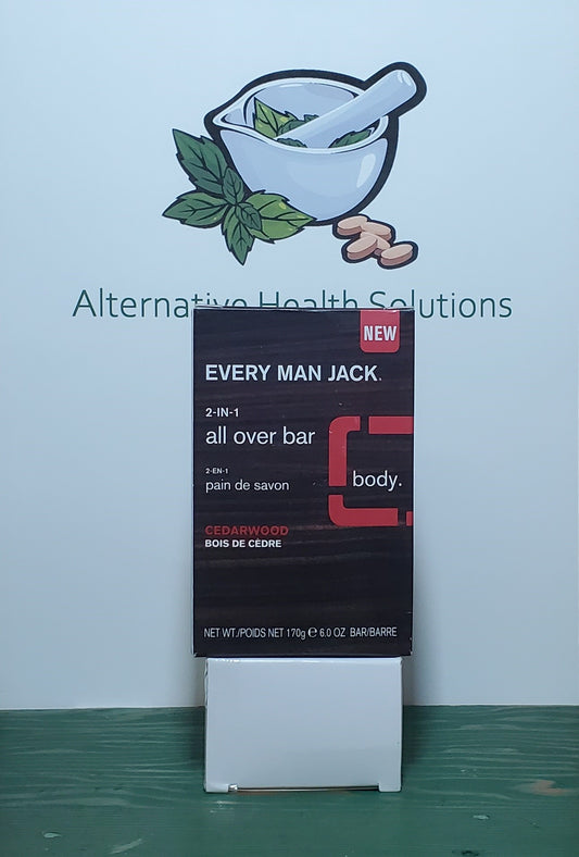 Every Man Jack 2-in-1 All Over Bar Cedarwood 170g