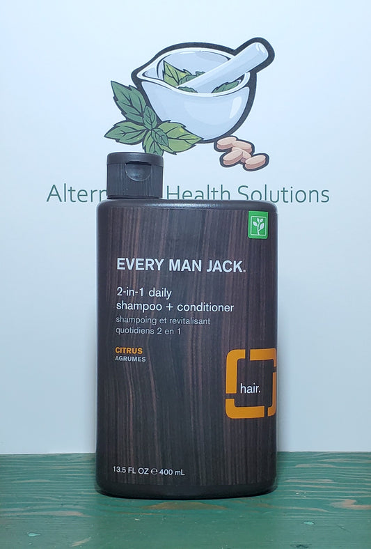 Every Man Jack 2-in-1 Daily Citrus Shampoo + Conditioner 400ml