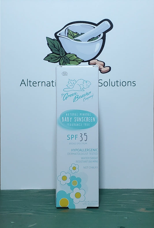 Green Beaver Natural Mineral Baby Sunscreen spf35 90ml