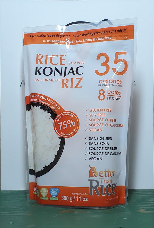 Better Than Foods Rice Shaped Konjac 300g