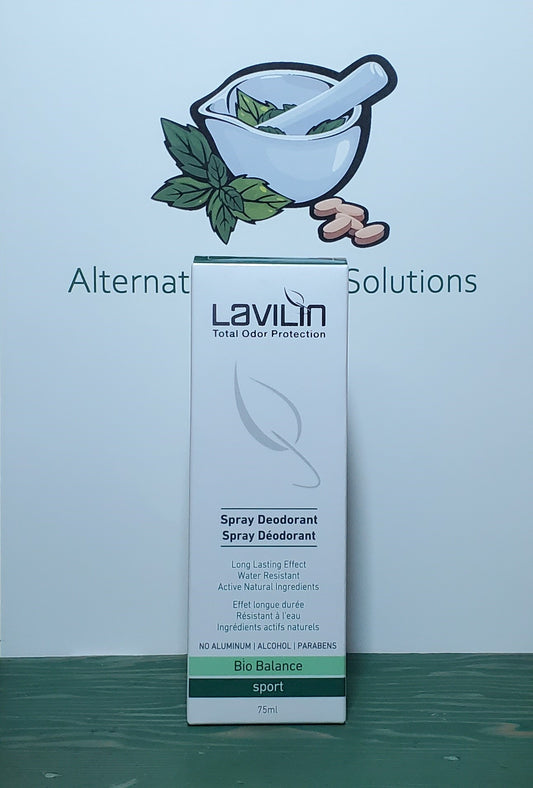 Lavilin Total Odor Protection Bio Balance Sport Spray Deodorant 75ml