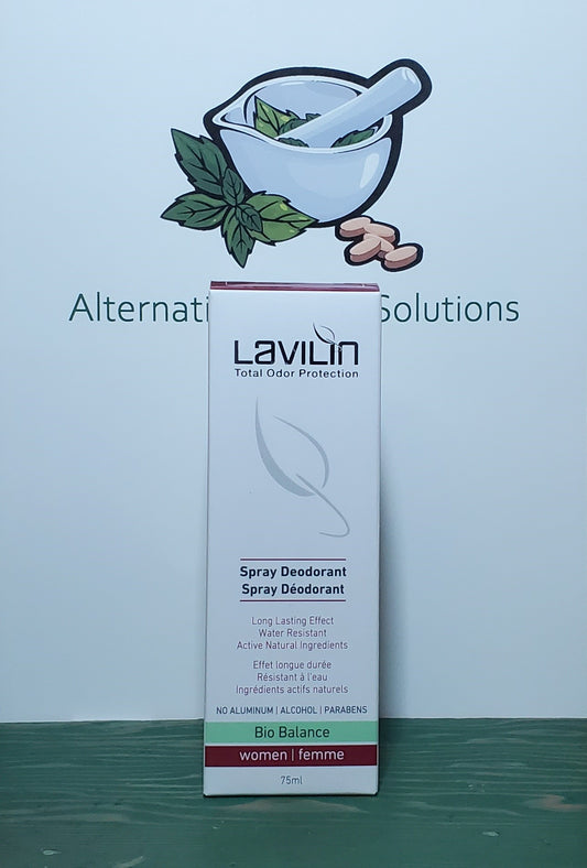 Lavilin Total Odor Protection Bio Balance Women's Spray Deodorant 75ml