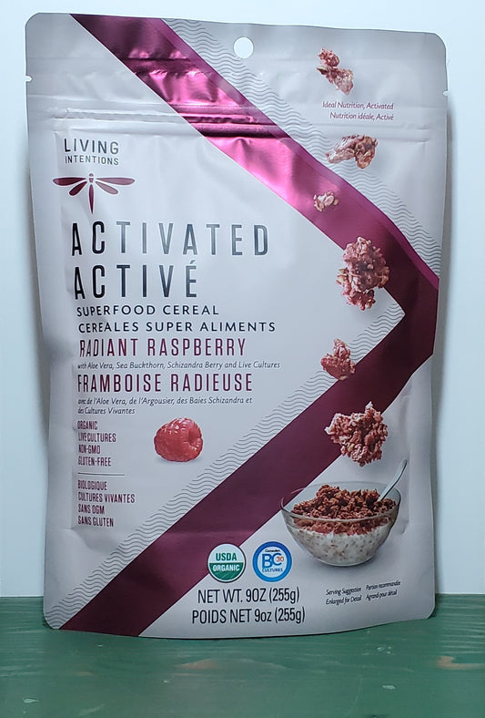 Living Intentions Activated Organic Radiant Raspberry Cereal 255g