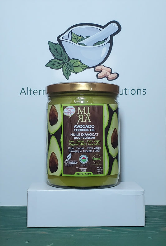 Mira Organic Raw Extra Virgin HASS Avocado Cooking Oil 400ml