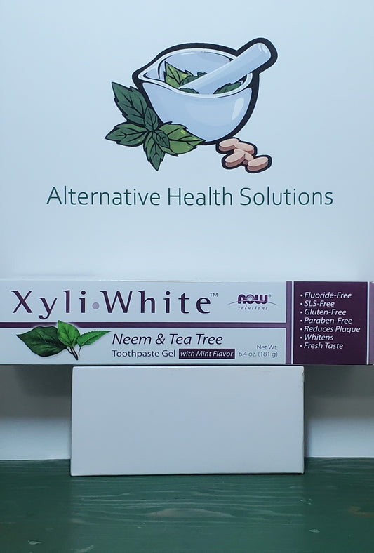 Now Xyli White Neem & Tea Tree Mint Toothpaste Gel 181g