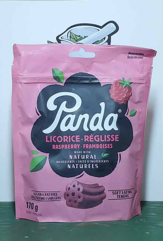 Panda Licorice Raspberry Candy 170g
