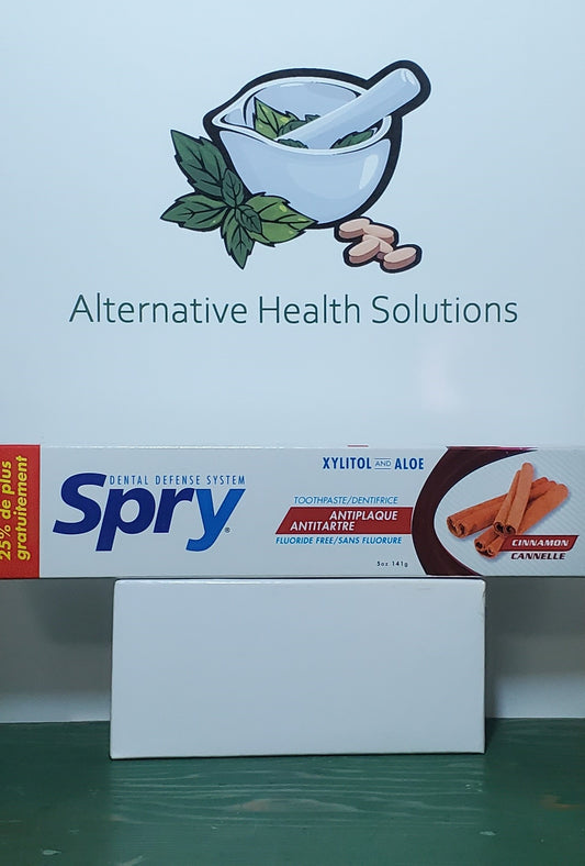 Spry Dental Defense Antiplaque Cinnamon Toothpaste 141g