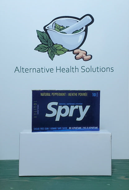Spry Dental Defense Naturel Peppermint Gum 10pc