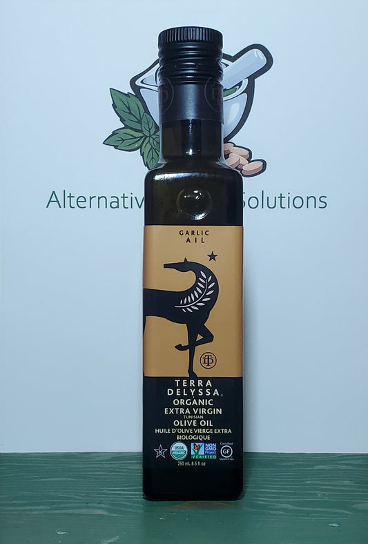 Terra Delyssa Organic Garlic Extra Virgin Olive Oil 250ml